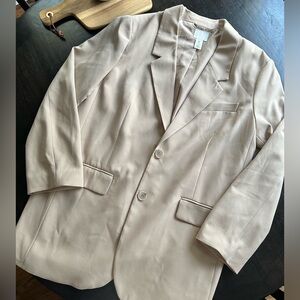Beige H&M Blazer